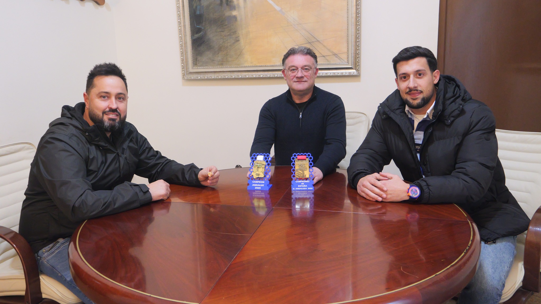 Berja celebra el éxito deportivo de Juan Diego Fernández en los campeonatos de Andalucía y España de recorrido de tiro